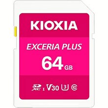 Mälukaart Kioxia Exceria Plus SDXC, UHS-I, CL10, 64GB