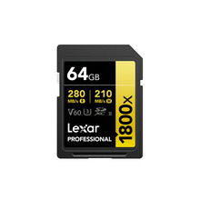 Mälukaart Lexar Professional 1800x LSD1800064G-BNNNG, SDXC, UHS-II, CL10, 64GB