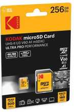 Mälukaart Kodak mSD EKMSDM256GUHS2V1K, UHS-II, CL10, 256GB