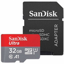Mälukaart Sandisk Ultra SDSQUA4-032G-GN6MA microSDHC, UHS-I, CL10, 32GB