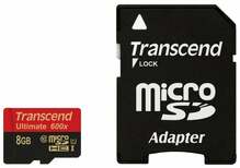 Mälukaart Transcend TS8GUSDHC10U1, microSDHC, UHS-I, CL10, 8GB