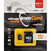 Mälukaart Imro Micro SDHC PAMIMRSDG0009, UHS-I, CL10, 64GB