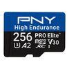 Mälukaart PNY PRO Elite High Endurance P-SDU256V32100PHE-GE, microSD, 256GB