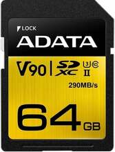 Mälukaart Adata Premier ONE ASDX64GUII3CL10-C, UHS-II, SDXC, CL10, 64GB