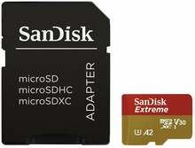 Mälukaart SanDisk Extreme microSDXC, 64GB