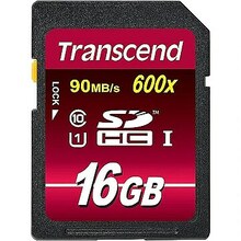 Mälukaart Transcend SDHC Ultimate, UHS-I, CL10, 16GB