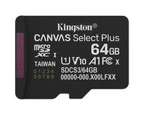 Mälukaart Kingston SDCS3, microSDXC, UHS-I, 100R A1, 64GB