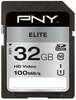 Mälukaart PNY Elite SDHC, UHS-I, CL10, 32GB