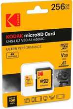 Mälukaart Kodak MicroSDXC EKMSDM256GXC10HPRK, UHS-I, CL10, 256GB