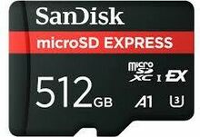 Mälukaart Sandisk SDSQXFN-512G-GN4NN microSDXC, UHS-I, 512GB
