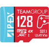 Mälukaart Team Group Apex SD7.1 MicroSDXC, 128GB, punane/sinine