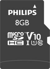 Mälukaart Philips microSDHC FM08MP45B/10, UHS-I, CL10, 8GB