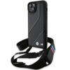 BMW M Edition Carbon Stripe & Strap BMHCP15M23PSCCK ümbris, Apple iPhone 15 Plus/14 Plus, must