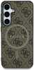Telefoniümbris Guess Leather 4G Colored Ring Classic Logo MagSafe, Samsung Galaxy S25 Ultra, pruun
