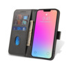 Telefoniümbris Hurtel Magnet Wallet, Huawei Nova 12 Pro, must