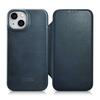 Telefoniümbris iCarer CE Oil Wax Premium Leather, Apple iPhone 14 Plus, sinine