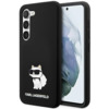 Karl Lagerfeld Silicone Choupette KLHCS24SSNCHBCK ümbris, Samsung Galaxy S24, must