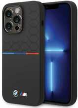Telefoniümbris BMW BMHCP15X22SMPK, Apple iPhone 15 Pro Max, must silikoonmuster