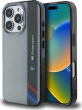 Telefoniümbris BMW Motosport IML Vertical Stripe, Apple iPhone 16 Plus, hall