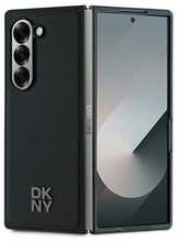 Telefoniümbris DKNY PU Leather Stack Logo MagSafe, Samsung Galaxy Z Fold 6, must