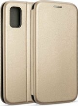 Telefoniümbris Etui Book Magnetic, Samsung Galaxy A41, kuldne