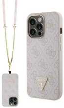 Telefoniümbris Guess Crossbody 4G Metal Logo GUHCP13LP4TDSCPP, Apple iPhone 13 Pro/13, roosa