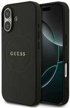 Guess Grained Ring MagSafe ümbris, Apple iPhone 17, must