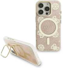 Guess PC/TPU Electroplated Stand Camera Frame MagSafe ümbris, Apple iPhone 16 Pro, vahetatavate taustadega