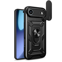 Hybrid Armor Camshield ümbris, Apple iPhone 17 Air, alusega ja kaamera kattega, must