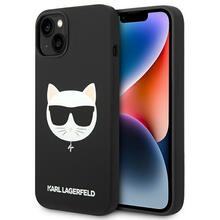 Telefoniümbris Karl Lagerfeld Choupette Head MagSafe KLHMP14MSLCHBK, Apple iPhone 14 Plus, must