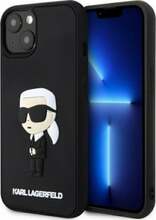 Telefoniümbris Karl Lagerfeld Rubber Ikonik 3D KLHCP14M3DRKINK, Apple iPhone 14 Plus, must