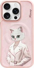 Telefoniümbris Nimmy Magnetic fashion cute pet MagSafe, Apple iPhone 16 Pro Max, roosa