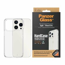 Telefoniümbris PanzerGlass HardCase with D3O, Apple iPhone 15 Pro, läbipaistev