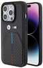 Telefoniümbris BMW Stamped Tricolor Stripe BMHCP15L22NSTB, Apple iPhone 15 Pro, must