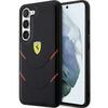 Telefoniümbris Ferrari Hot Stamp Lines FEHCS23SPBAK, Samsung Galaxy S23, must