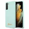 Telefoniümbris Guess GUHCS21LLSLMGLB Silicone Metal Logo, Samsung Galaxy S21 Ultra, sinine