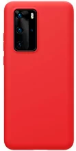 Telefoniümbris Evelatus Nano silikon, Samsung Galaxy A41, punane