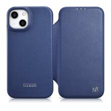 Telefoniümbris iCarer CE Premium Leather, Apple iPhone 14 Plus, Magnetic avanev Leather MagSafe, sinine (WMI14220715-BU)