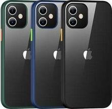 Telefoniümbris Usams US-BH628 PC+TPU, Apple iPhone 12 Pro Max, must