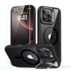 Telefoniümbris ESR Classic Hybrid Kickstand Halolock MagSafe, Apple iPhone 16 Pro, läbipaistev