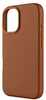 Telefoniümbris Fixed MagLeather Back cover, Apple iPhone 16, Leather Brown, FIXLM-1400-BRW