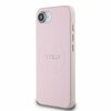 Telefoniümbris Guess Grained Classic Logo MagSafe, Apple iPhone 16e, roosa