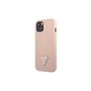 Telefoniümbris Guess GUHCP14LPSATLP Saffiano Triangle Logo, Apple iPhone 14 Pro, roosa
