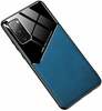 Telefoniümbris Mocco Lens Leather Back Case, Apple iPhone 12 Pro Max, sinine/must