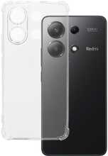 Telefoniümbris Clin Anti Shock 1,5mm, Xiaomi Redmi Note 13 4G, läbipaistev, TOPT