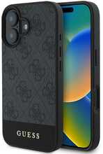 Telefoniümbris Guess GUHCP16SG4GLGR 4G Bottom Stripe, Apple iPhone 16, hall