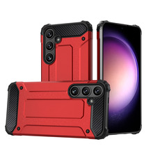 Hybrid Armor Camshield ümbris, Samsung Galaxy S25 Plus, punane