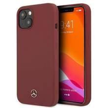 Telefoniümbris Mercedes-Benz Silicone Line MEHCP13MSILRE, Apple iPhone 13, punane