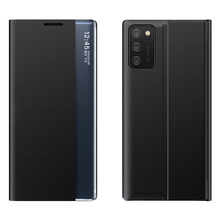 Sleep Case ümbris stendi funktsiooniga, Samsung Galaxy A03s (166.5), must, Hurtel