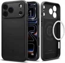 Spigen Thin Fit MagSafe ümbris, Apple iPhone 17 Pro Max / 18 Pro Max, must